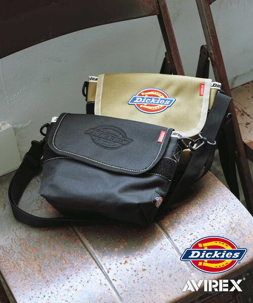 Dickies（ディッキーズ）の「【Dickies × AVIREX】MINI SHOULDER BAG/ ミニショルダーバッグ（ショルダーバッグ・レディース・ブルー/ブラック/カーキ・F）」の4枚目の写真