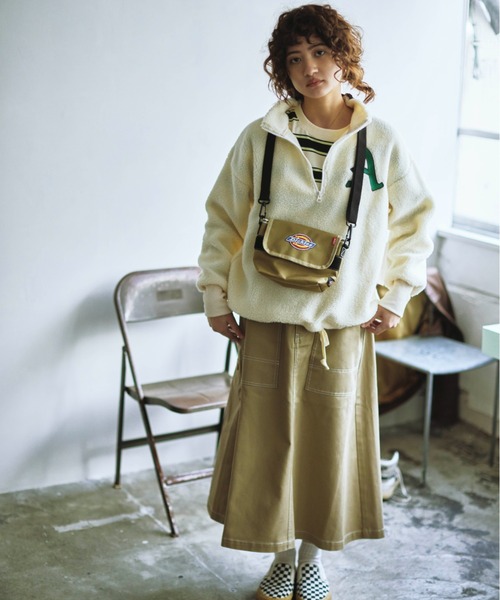 Dickies（ディッキーズ）の「【Dickies × AVIREX】MINI SHOULDER BAG/ ミニショルダーバッグ（ショルダーバッグ・レディース・ブルー/ブラック/カーキ・F）」の8枚目の写真