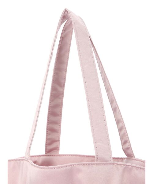 Maison de FLEUR（メゾンドフルール）の「ダブルリボンギャザートートバッグ（トートバッグ・レディース・ピンク/ネイビー/ブラック/ピンクベージュ・FREE）」の8枚目の写真