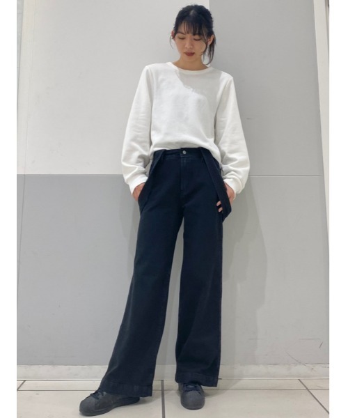 GAP ウォッシュウェルブーツカットデニム ブラック pablo vinci セール】ウォッシュウェル ブーツカットデニム（デニムパンツ）｜GAP