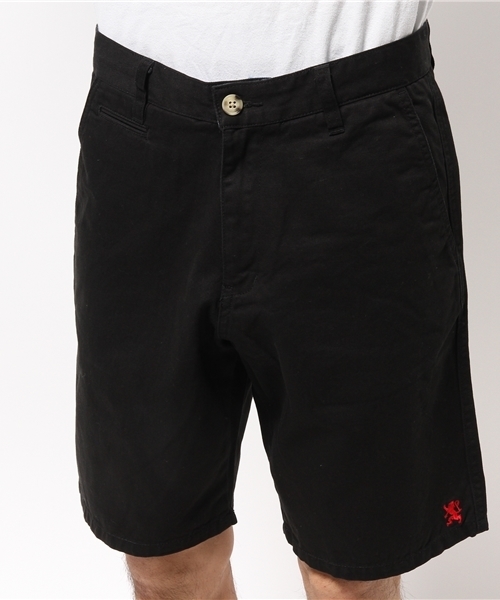 GIORDANO（ジョルダーノ）の「[GIORDANO]コットンツイルライオン刺繍カラーチノショーツ（チノパンツ・メンズ・レッド/イエロー/ネイビー/ブルー/グリーン/ベージュ/ブラック/ホワイト・LARGE/SMALL/MEDIUM）」の12枚目の写真