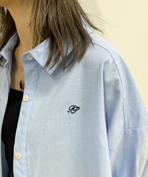 WHO'S WHO gallery（フーズフーギャラリー）の「FPビッグシャツ（シャツ/ブラウス・レディース・オフホワイト/サックスブルー/ホワイト系その他/ブルー系その他・FREE）」の14枚目の写真