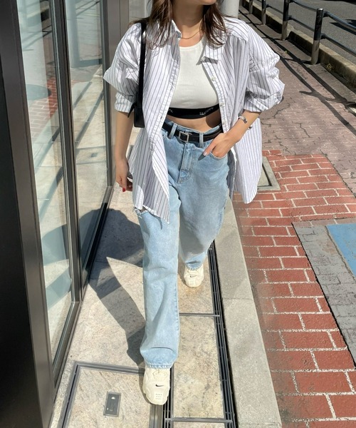 WHO'S WHO gallery（フーズフーギャラリー）の「FPビッグシャツ（シャツ/ブラウス・レディース・オフホワイト/サックスブルー/ホワイト系その他/ブルー系その他・FREE）」の18枚目の写真