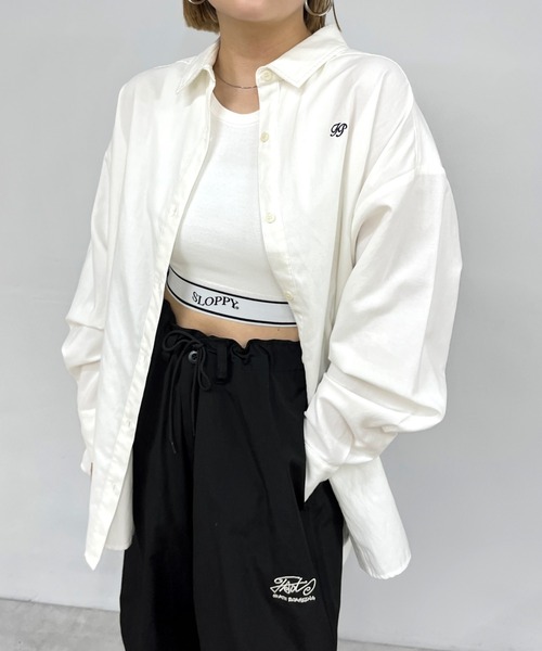 WHO'S WHO gallery（フーズフーギャラリー）の「FPビッグシャツ（シャツ/ブラウス・レディース・オフホワイト/サックスブルー/ホワイト系その他/ブルー系その他・FREE）」の22枚目の写真