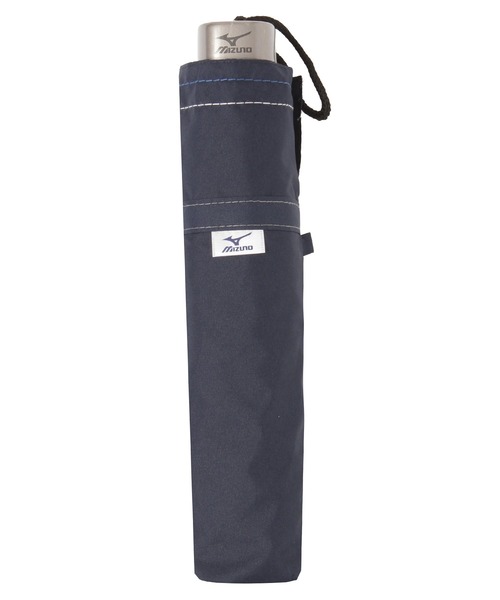 MIZUNO(ミズノ )の「折りたたみ傘 ”ステッチ”(折りたたみ傘・レディース・ダークブルー/ネイビー/ブラック・FREE)」の12枚目の写真