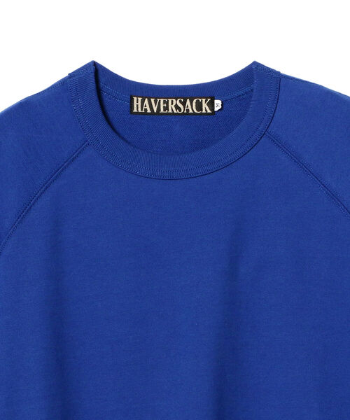 HAVERSACK（ハバーザック）の「HAVERSACK / ラグランスリーブ スエット（スウェット・メンズ・ブルー系その他3・MEDIUM/LARGE）」の3枚目の写真