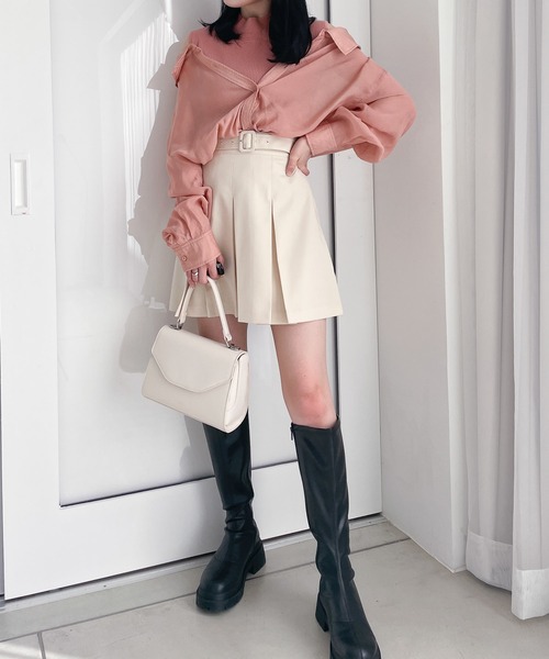Heather（ヘザー）の「ドッキングシアーシャツ 190456（シャツ