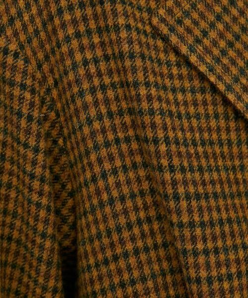 NANO universe（ナノユニバース）の「LB.01/チェックツイードカーコート（ピーコート・メンズ・ブラウン・S/M/L）」の22枚目の写真