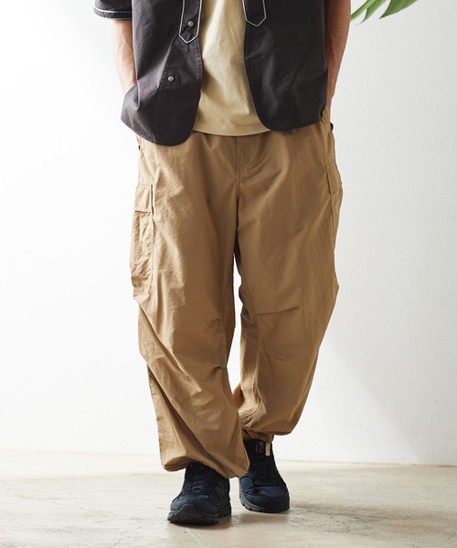 ARMY TWILL（アーミーツイル）の「ARMY TWILL ナイロンオックス カーゴパンツ AM-2315004（カーゴパンツ・メンズ・ベージュ/カーキ/ブラック・L/M）」の10枚目の写真
