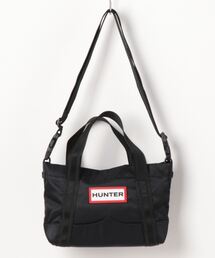【HUNTER】ナイロン ミニ トップクリップ トートバッグ　UBS1203KBM