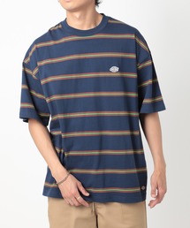 【Dickies】天竺ボーダー半そでTシャツ 3278-5438