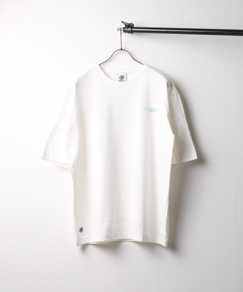 FRANKLIN & MARSHALL（フランクリンマーシャル）の「【Kt】【SIXSENCERECORD×FRANKLIN & MARSHALL】BACKプリントS/S TEE（Tシャツ/カットソー・レディース・ブラック/ホワイト・MEDIUM/LARGE/X-LARGE）」の6枚目の写真