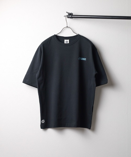 FRANKLIN & MARSHALL（フランクリンマーシャル）の「【Kt】【SIXSENCERECORD×FRANKLIN & MARSHALL】BACKプリントS/S TEE（Tシャツ/カットソー・レディース・ブラック/ホワイト・MEDIUM/LARGE/X-LARGE）」の4枚目の写真