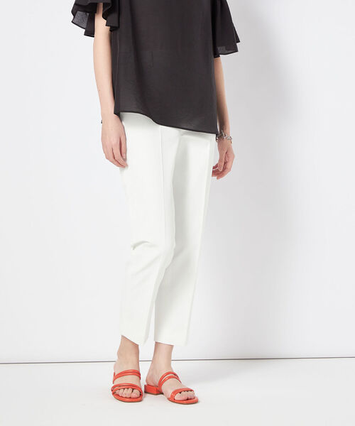 NOLLEY’S Sophi(ノーリーズソフィ)の「ウォッシャブルドライツイルスティックパンツ(その他パンツ・レディース・ネイビー/ライトグレー/ホワイト・34/38/36/40)」の2枚目の写真