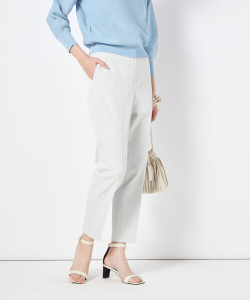 NOLLEY’S Sophi(ノーリーズソフィ)の「ウォッシャブルドライツイルスティックパンツ(その他パンツ・レディース・ネイビー/ライトグレー/ホワイト・34/38/36/40)」の3枚目の写真