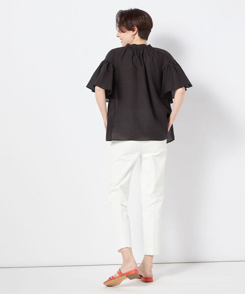 NOLLEY’S Sophi(ノーリーズソフィ)の「ウォッシャブルドライツイルスティックパンツ(その他パンツ・レディース・ネイビー/ライトグレー/ホワイト・34/38/36/40)」の10枚目の写真