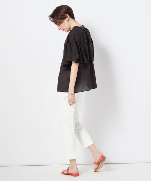 NOLLEY’S Sophi(ノーリーズソフィ)の「ウォッシャブルドライツイルスティックパンツ(その他パンツ・レディース・ネイビー/ライトグレー/ホワイト・34/38/36/40)」の11枚目の写真