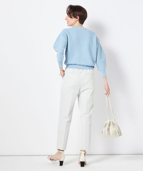 NOLLEY’S Sophi(ノーリーズソフィ)の「ウォッシャブルドライツイルスティックパンツ(その他パンツ・レディース・ネイビー/ライトグレー/ホワイト・34/38/36/40)」の19枚目の写真