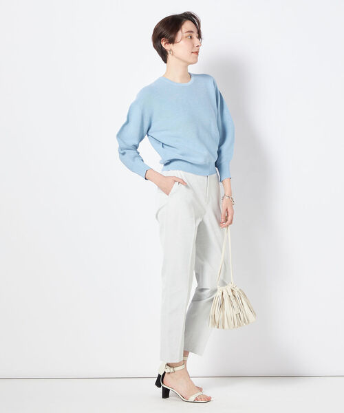 NOLLEY’S Sophi(ノーリーズソフィ)の「ウォッシャブルドライツイルスティックパンツ(その他パンツ・レディース・ネイビー/ライトグレー/ホワイト・34/38/36/40)」の20枚目の写真