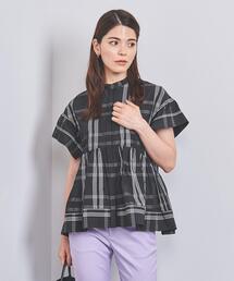 UNITED ARROWS | タフタ ステッチ ペプラム ブラウス(シャツ/ブラウス)