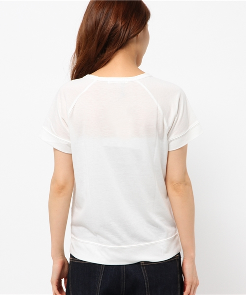 OUTLET(アウトレット)の「【CIAOPANIC TYPY】レースラグランスリーブT(Tシャツ/カットソー・レディース・ホワイト・FREE)」の4枚目の写真