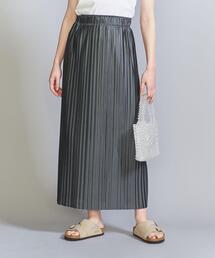 BEAUTY&YOUTH UNITED ARROWS | プリーツバックスリット スカート -ウォッシャブル-(スカート)