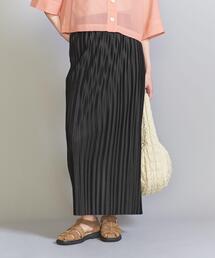 BEAUTY&YOUTH UNITED ARROWS | プリーツバックスリット スカート -ウォッシャブル-(スカート)