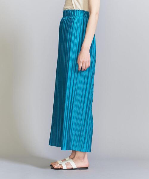 BEAUTY&YOUTH UNITED ARROWS（ビューティーアンドユースユナイテッドアローズ）の「プリーツバックスリット スカート -ウォッシャブル-（スカート・レディース・ダークグレー/ブラック/コバルトブルー/ダークブラウン・S/M）」の9枚目の写真