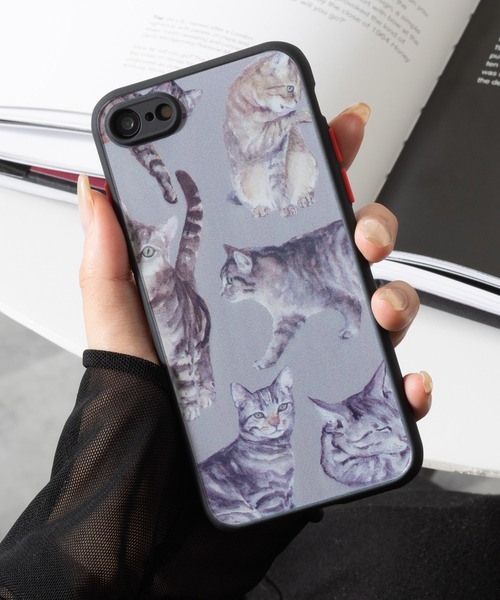 Jubilee（ジュビリー）の「猫デザインアソート　iphone スマホケース カバー 【11/12/12mini/12pro/13/13mini/13pro/SE/14/14pro/15/15pro/16/16pro/16e/17/17pro/Air 対応】（スマホケース/カバー・レディース・その他14/その他4/その他3/その他10/その他12/その他6/その他2/その他8/その他1/その他18/その他9/その他11/その他19/その他13/その他5/その他17/その他7/その他16/その他15/その他21/その他23/D/その他29/その他31/その他34/その他35/C/B/その他26/その他27/その他28/その他30/その他32/その他20/その他33/その他25/A/その他22/その他24・iPhone 7/8/SE(第2/第3世代)/iPhone 11/iPhone 12/iPhone 12 Pro/iPhone 12 mini/iPhone 13/iPhone 13 mini/iPhone 14 Pro/iPhone 13 Pro/iPhone 14/iPhone 15/iPhone 15 Pro/iPhone 16）」の10枚目の写真
