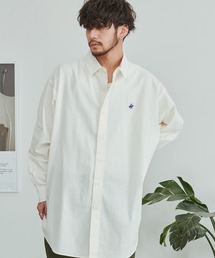 BEVERLY HILLS POLO CLUB | 『BEVERLY HILLS POLO CLUB/ビバリーヒルズポロクラブ』無地＆ストライプビッグシャツ(シャツ/ブラウス)