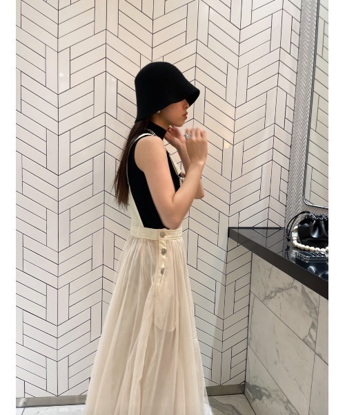 SpRay（スプレイ）の「チュールジャンパースカート（ジャンパー