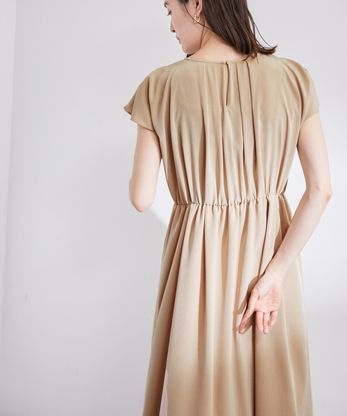 極綺麗‼️CELINE タックギャザー シルクワンピース 極綺麗‼️CELINE タックギャザー シルクワンピース