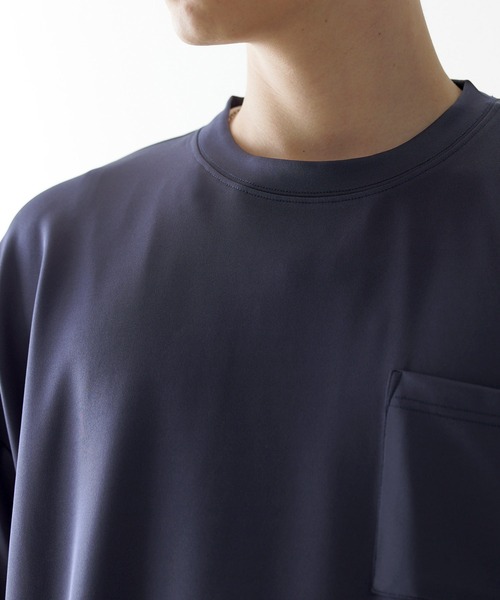 Anchor Smith(アンカー スミス)の「【 2点セット 】ダンボールビッグクルーネックポケットTシャツ&ロングタンクトップ(Tシャツ/カットソー・メンズ・ブラック/ネイビー/グレー/ベージュ/ライトブルー/ホワイト/バーガンディー・M/L)」の16枚目の写真