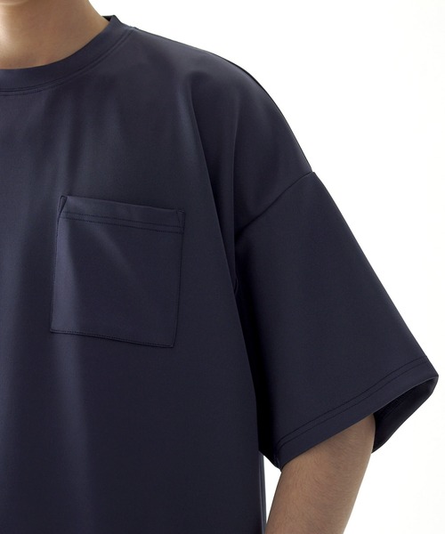 Anchor Smith(アンカー スミス)の「【 2点セット 】ダンボールビッグクルーネックポケットTシャツ&ロングタンクトップ(Tシャツ/カットソー・メンズ・ブラック/ネイビー/グレー/ベージュ/ライトブルー/ホワイト/バーガンディー・M/L)」の18枚目の写真