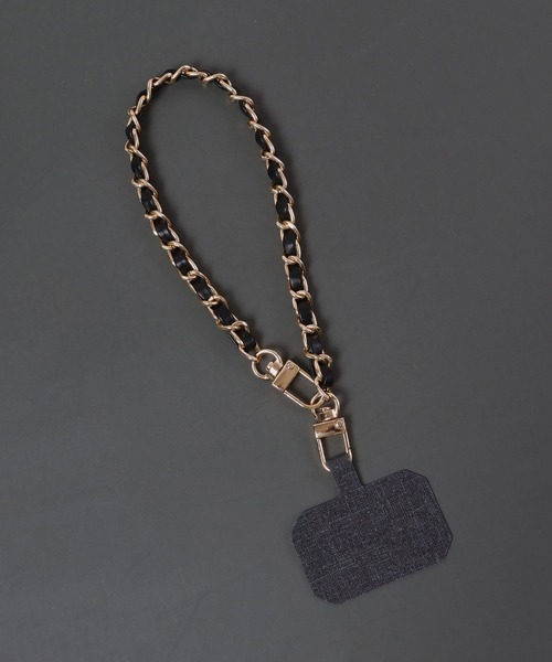 Ree&Mee(リーアンドミー)の「Ree&Mee チェーン ハンドストラップ スマホストラップ スマホ モバイルストラップ ブレスレット(スマホグッズ・メンズ・キャメル/ピンク/レッド/ホワイト/モカ/イエロー/ブラック系その他/ブラック/アイボリー/ライトピンク・FREE)」の17枚目の写真