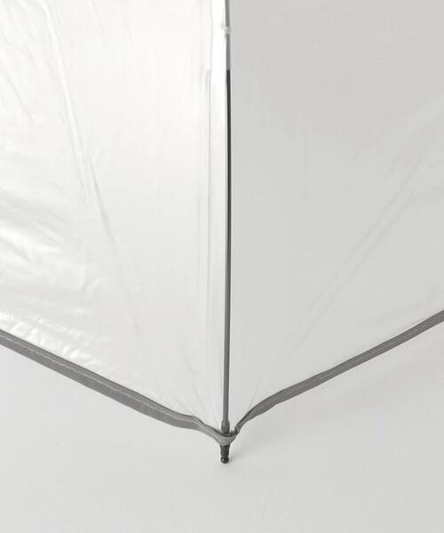 green label relaxing（グリーンレーベルリラクシング）の「＜estaa＞ クリア FLDG アンブレラ / 傘 / 折りたたみ / レイン（折りたたみ傘・レディース・ブラック/ライトグレー・FREE）」の13枚目の写真