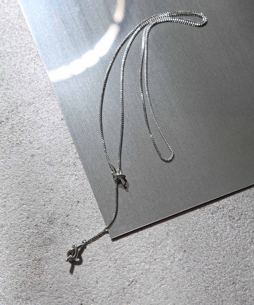 NILWAY（ニルウェイ）の「ループタイネックレス（ネックレス・メンズ・シルバー系その他/シルバー・FREE）」の9枚目の写真