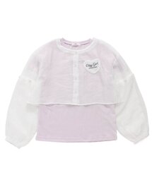 【2wayアイテム】タンタケシアーシャツカーデ&Tシャツセット