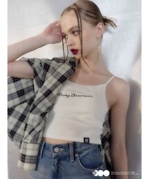 EVRIS | 10周年記念【ワーナーコラボ】ロゴ刺繍ビスチェ(キャミソール)