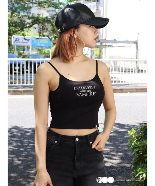 EVRIS(エヴリス)の「10周年記念【ワーナーコラボ】ロゴ刺繍ビスチェ(キャミソール・レディース・ホワイト/ブラック・FREE)」の8枚目の写真