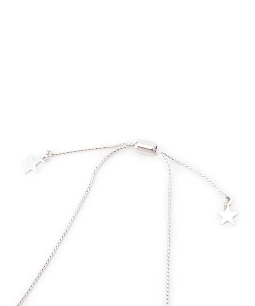 BEAUTY&YOUTH UNITED ARROWS（ビューティーアンドユースユナイテッドアローズ）の「BY バーチェーン スターブレスレット◆（ブレスレット・レディース・ゴールド/シルバー・フリー）」の4枚目の写真