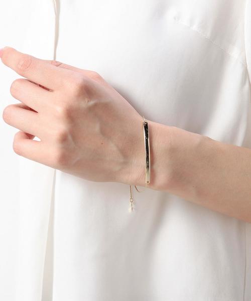 BEAUTY&YOUTH UNITED ARROWS（ビューティーアンドユースユナイテッドアローズ）の「BY バーチェーン スターブレスレット◆（ブレスレット・レディース・ゴールド/シルバー・フリー）」の6枚目の写真