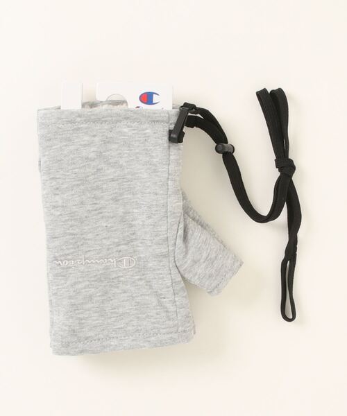 Champion（チャンピオン）の「Champion/チャンピオン　レディース　カットソーフィンガーレスグローブ（手袋・レディース・杢グレー/アイボリー/ネイビー/ブラック・22cm）」の3枚目の写真