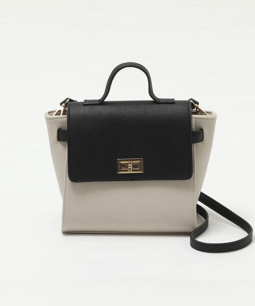 NOLLEY’S（ノーリーズ）の「◇【WEB限定】かぶせハンドバッグ（ハンドバッグ・レディース・ブラウン/ブラック/ベージュ・FREE）」の14枚目の写真