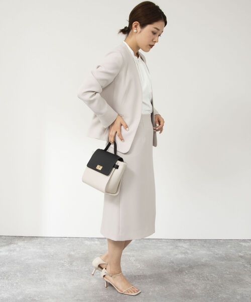 NOLLEY’S（ノーリーズ）の「◇【WEB限定】かぶせハンドバッグ（ハンドバッグ・レディース・ブラウン/ブラック/ベージュ・FREE）」の16枚目の写真