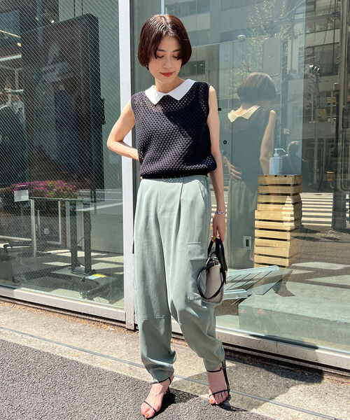 NOLLEY’S（ノーリーズ）の「◇【WEB限定】かぶせハンドバッグ（ハンドバッグ・レディース・ブラウン/ブラック/ベージュ・FREE）」の13枚目の写真