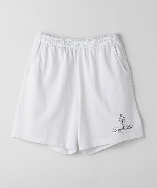 sporty&rich ショートパンツ Sporty & Rich ショートパンツ | ブラウン | FARFETCH JP