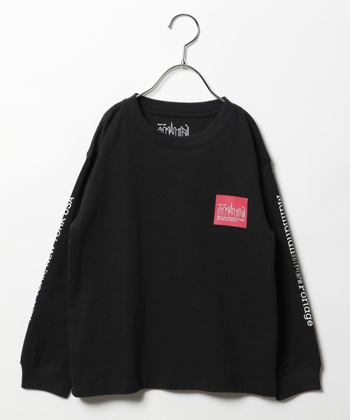 Manhattan Portage（マンハッタンポーテージ）の「【Manhattan Portage(マンハッタンポーテージ)】プリント 長袖Tシャツ（KIDS）（Tシャツ/カットソー・キッズ・ブラック/オフホワイト/ブルー/グリーン・110cm/130cm/150cm）」の10枚目の写真