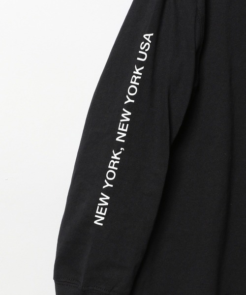 Manhattan Portage（マンハッタンポーテージ）の「【Manhattan Portage(マンハッタンポーテージ)】プリント 長袖Tシャツ（KIDS）（Tシャツ/カットソー・キッズ・ブラック/オフホワイト/ブルー/グリーン・110cm/130cm/150cm）」の18枚目の写真