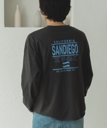 【かぞくおそろい】【大人ユニセックス】オリジナル プリント グラフィック 長袖 Tシャツ